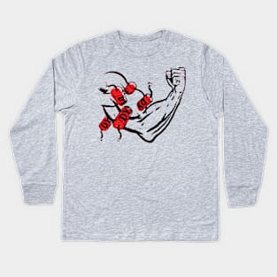 Bicep Dynamite Kids Long Sleeve T-Shirt